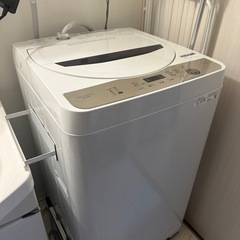 【最終値下げ】洗濯機　シャープ の画像