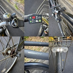 ★電動アシスト自転車YAMAHA PAS シティー★２７インチ★の画像