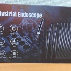 【新品】工業用内視鏡 ファイバースコープ 5m 1080P HD 内蔵4.3型液晶モニター搭載の画像