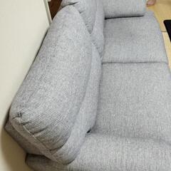 ニトリソファー　少々汚れありの画像