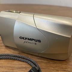OLYMPUS miuII μ[mju:]-II MULTI AF/ALL-WEATHER 35mm 1:2.8 コンパクトカメラ2 フィルム オリンパス カメラ 中古 の画像