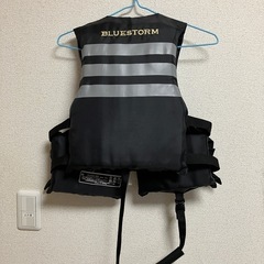 BLUESTORM子供用ライフジャケットの画像