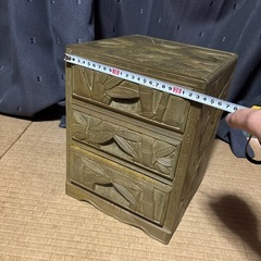 ３段の小物入れの画像