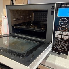 キッチン家電　冷蔵庫と電子レンジ　セットの画像