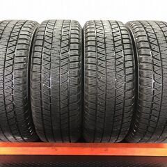 【BS BLIZZAK DM-V3 225/55R18】スタッドレス【スバル SJフォレスター 純正ホイール 18インチ 7J5HPCD100+48】23年製 バリ溝　(STC007)の画像
