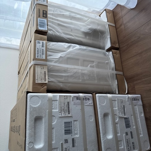 【最終値下げ】エアコン新品1台の出品 2024年製