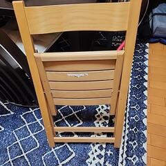 折り畳み椅子の画像