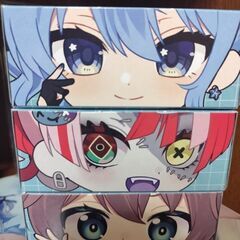 ホロライブEXPO後夜祭　A賞テイッシュ箱　3種類の画像