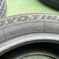 165/65R14 タイヤ4本セット販売の画像