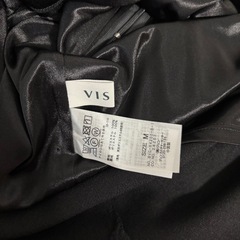 VIS ハイウエストタイトスカートの画像
