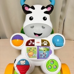 マテル Mattel フィッシャープライス　おして！しまうまくんのバイリンガル・ウォーカー 対象年齢：6ヶ月～3歳 DNY98の画像