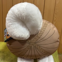ぬいぐるみ　しばいぬ（白
）の画像