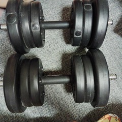 腹筋マシーン ハンドベルト付き AUSSIE ダンベルセット 20kg 筋トレ用の画像