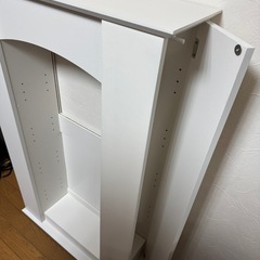 訳あり未使用　マントルピースデザインの収納ラックの画像