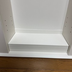 訳あり未使用　マントルピースデザインの収納ラックの画像