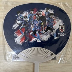 キリンカップサッカー日本代表　サムライブルーうちわ 3枚の画像