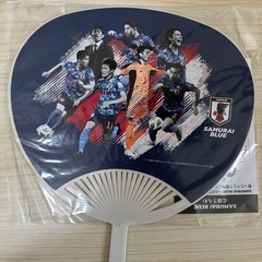 キリンカップサッカー日本代表　サムライブルーうちわ 3枚の画像