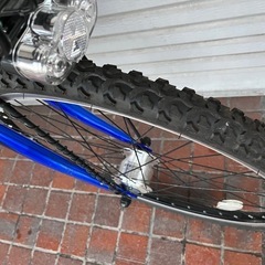 中古自転車　MTB インチ　26インチ 　6段変速　オートライトの画像