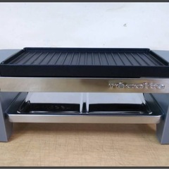 未使用 動作確認のため一度通電しました recolte RACLETTE FONDUE MELT レコルト ラクレット＆フォンデュメーカー メルト グレーの画像