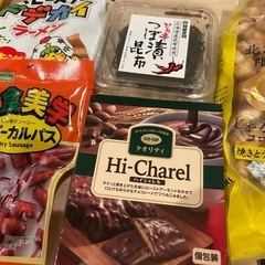 お菓子、つまみ昆布セットの画像