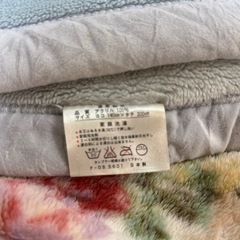 シングルの毛布2枚の画像