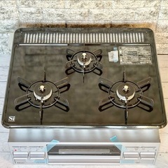 パロマ LPガスビルトインコンロ「スタンダードトップ」幅60cm・片面焼きの画像