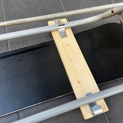 スノーボード ベンチ アウトドアの画像