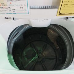 ジャングル×2 和泉大型良品館 IRISOHYAMA 洗濯機 7kg IAW-T703E 2020年製の画像