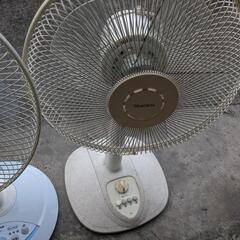 扇風機　ナショナル 2台　MORITA 1台　セット売りの画像