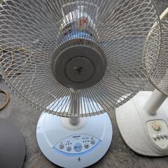 扇風機　ナショナル 2台　MORITA 1台　セット売りの画像