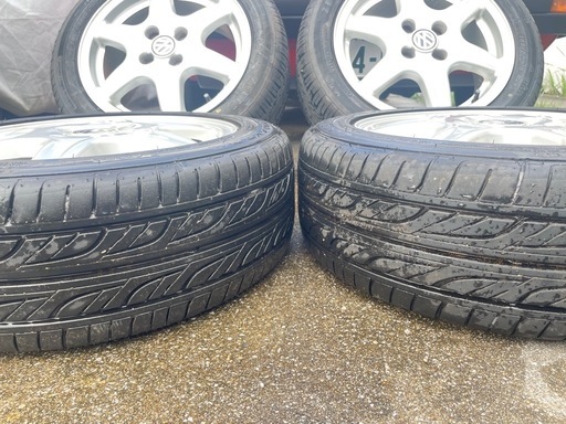 バリ山 VW純正 BBS RD070 15×6J ET45 185/55R15