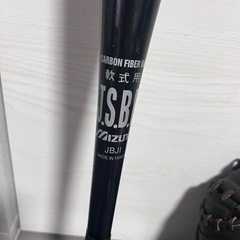 ミズノ 軟式バット グローブセットの画像
