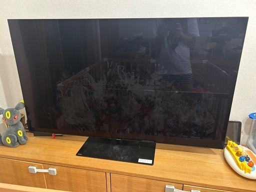 SHARP 有機ELテレビ　55インチ【ジャンク品】 emon-shop_4t-c55fq1