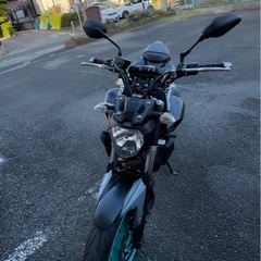 Yamaha MT-07 ブラック/ターコイズの画像