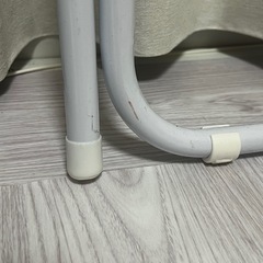 ニトリ　折りたたみ机　ホワイトの画像