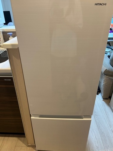 1年間動作保証付 ハイセンス 2ドア冷蔵庫 154L 2020年製 引き出し難有