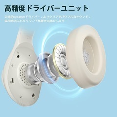 新品！YOTMS 【正規品】ゲーミングヘッドセット 有線 40mmドライバー イヤホン PS5ヘッドセット ps4 ヘッドセット 白 スマホ/PC/Switch/Xboxワン対応 switch ヘッドホン マイク付き 子供 ワンクリックミュートヘッドホン ノイズキャンセリング 軽量 快適 密閉型 重低音 伸縮可能 男女兼用プレゼントの画像