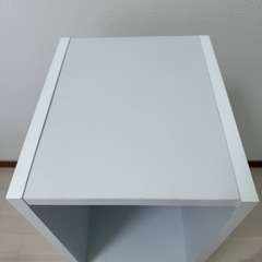 【山善】棚　本棚　カラーボックス　A4ファイル　2段スリムの画像