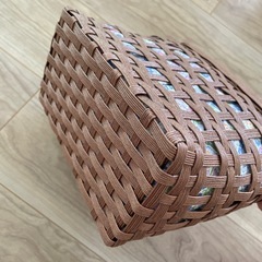 【ハンドメイド】浴衣用カゴバッグの画像