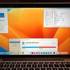 MacBook Pro Retina 高細密13インチ Early 2013　（ME662J/A）・ Core i5／メモリー8GB／SSD-256GB・Webカメラ / Bluetooth / 無線LAN / MacOS(Sonoma)&Office2019とWindows11(23H2)＆OfficeProPlus選択起動可能の画像