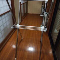 タオルスタンド　タオル干し　室内干し【引き取りにきてくださる方限定】の画像