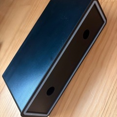 【✨無料✨ニトリ ティッシュケース nosete2（ブラック）】の画像