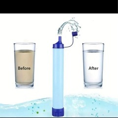中空糸膜活性炭両式
携帯浄水器 防災用品 防災グッズの画像