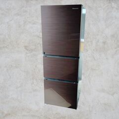 🉐🌈ハイセンス 282L 3ドア冷凍冷蔵庫 HR-G2801BR🌈高級感あるガラスドアの画像