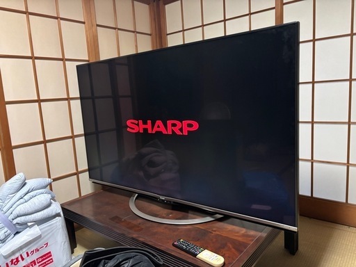 ジャンク品】SHARP LC-60US5 60インチ 4K対応 液晶テレビ