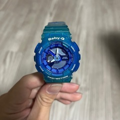 腕時計　Baby-G  水陸両用　防水　青、水色の画像