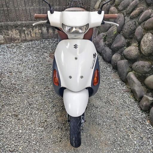 商談中※【SUZUKI】原付 レッツ4 実走行 9,300キロ 実動 廃車済