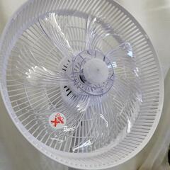 5051 リビングファン　扇風機  首振り　リモコン式　入切タイマー　simplusの画像