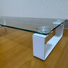 ガラス製モニター台
の画像