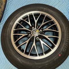 【新品】未装着❗️ナット付き❗️自宅保管❗️HotStuff Chronus CH-113 サマータイヤホイール4本セット 15インチ、ナット付き の画像
